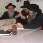 With the Mashpia Rabbi Mendel Vechter