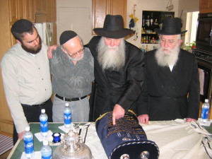 Rabbi Shlomo Henig in Los Angeles with Rabbi Shlomo Cunin