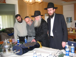 R. Shneur Henig in Los Angeles with R. Shlomo Cunin