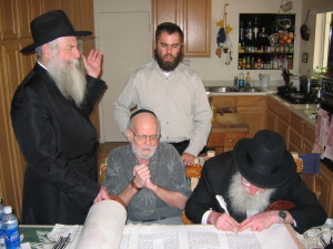 Siyum Sefer Torah with Rabbi Shlomo Cunin