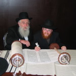 Finishing a Sefer Torah in Los Angeles