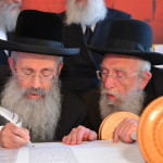 With Rabbi Hertzel, Chief Rabbi of Nazeret Illit