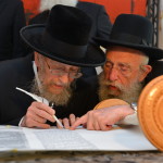 With Rabbi Slonem of Jerusalem